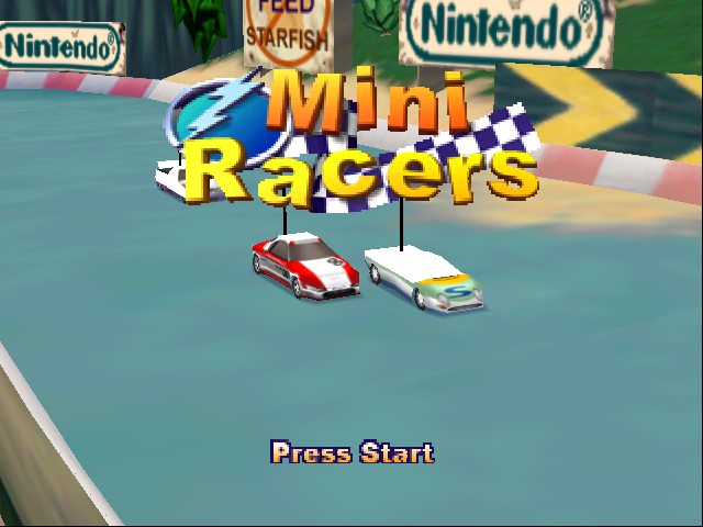 Mini Racers (unreleased) Title Screen